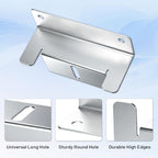 Aluminum Alloy Solar Panel Brackets for RV, Trailer, Van, Yacht and Off-Grid Roof Installation(4 PCS)