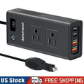 200W Car Power Inverter DC 12V to AC 110V 120V Converter Adapter Charger RV US
