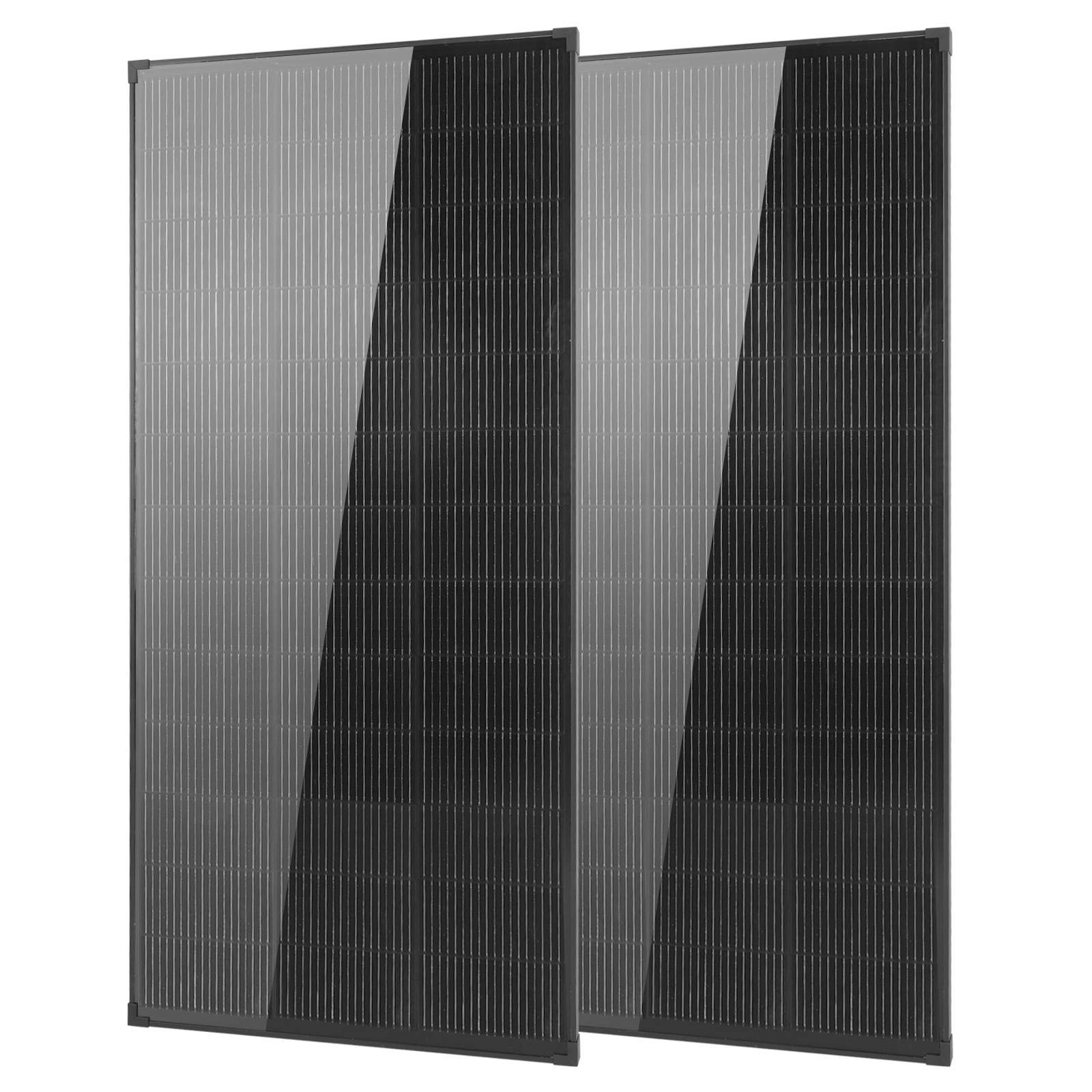 200/400 Watt Solar Panel, 18 Volt Solar Panels for RV, 25% High Efficiency N-Type 18BB PV Module Solar Charger Waterproof IP68 for 12V Battery Shed Van Camp Boat Home Farm Off-Grid(56.7"x26.4"x 1.2")