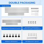45in Adjustable Solar Panel Mounting Bracket Kit for RV, Roof, Boat & Off-Grid Systems