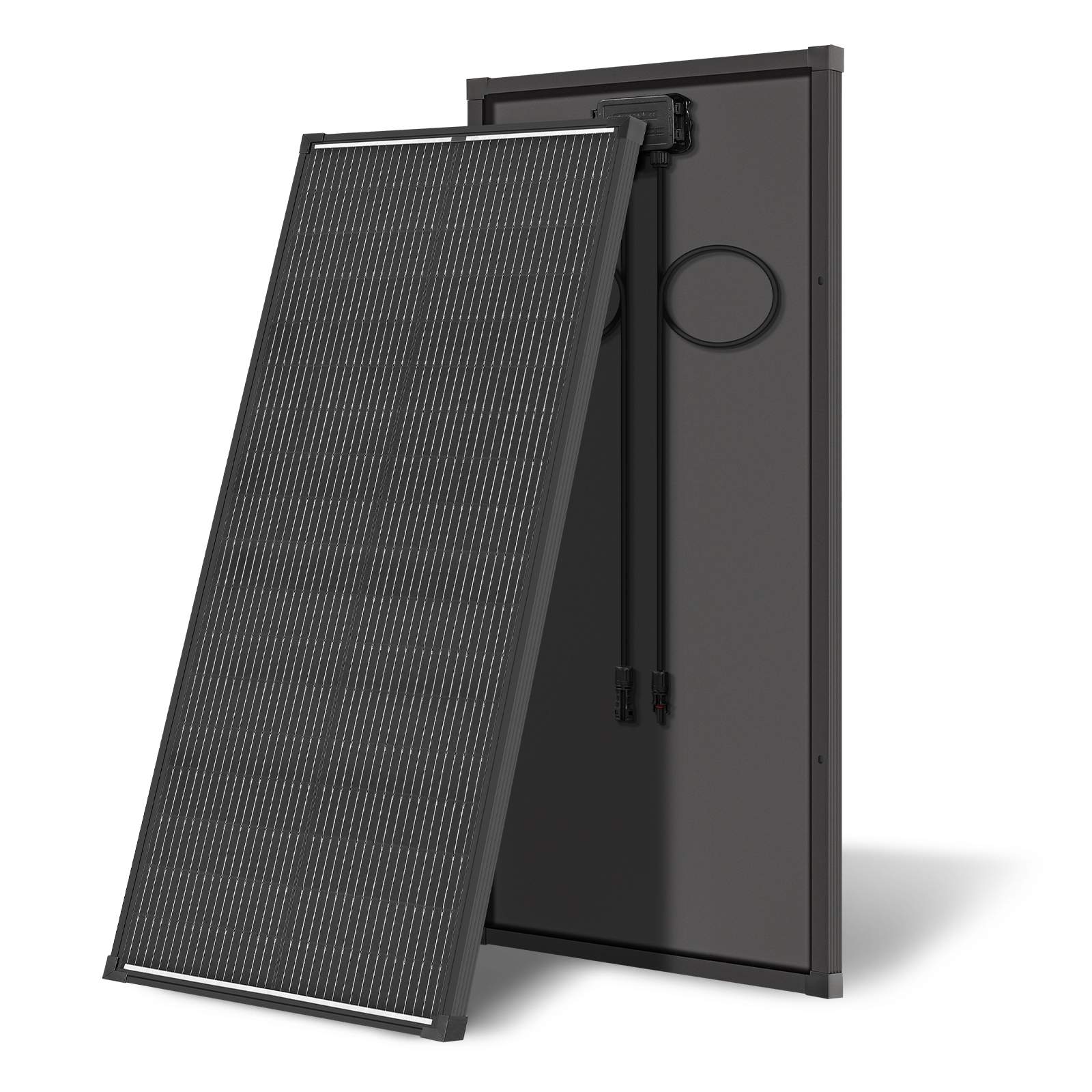 100W/200W/400W Solar Panel,N-Type 12V 18BB 25% High-Efficiency A+ Monocrystalline Cell IP68 Waterproof Solar Panel for RV Marine Boat Trailer Camper Rooftop Farm and Other Off-Grid System (Black/Silver/Bifacial)