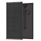 100W/200W/400W Solar Panel,N-Type 12V 18BB 25% High-Efficiency A+ Monocrystalline Cell IP68 Waterproof Solar Panel for RV Marine Boat Trailer Camper Rooftop Farm and Other Off-Grid System (Black/Silver/Bifacial)