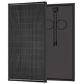 200/400 Watt Solar Panel,18BB N-Type A+ Monocrystalline Cell 25% High Efficiency 12V IP68 Waterproof Solar Panel for Rooftop, RV, Farm, Trailer, Marine, Home Off-Grid System (Black/Silver/Bifacial)