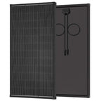 200/400 Watt Solar Panel,18BB N-Type A+ Monocrystalline Cell 25% High Efficiency 12V IP68 Waterproof Solar Panel for Rooftop, RV, Farm, Trailer, Marine, Home Off-Grid System (Black/Silver/Bifacial)
