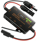 PWM/MPPT Solar Charge Controller 12V 20A/10A Solar Panel Charge Controller with PD 22W/36W & QC 18W USB Type-C Output for LiFePO4, AGM, Gel Battery (20A PWM)/(10A MPPT)
