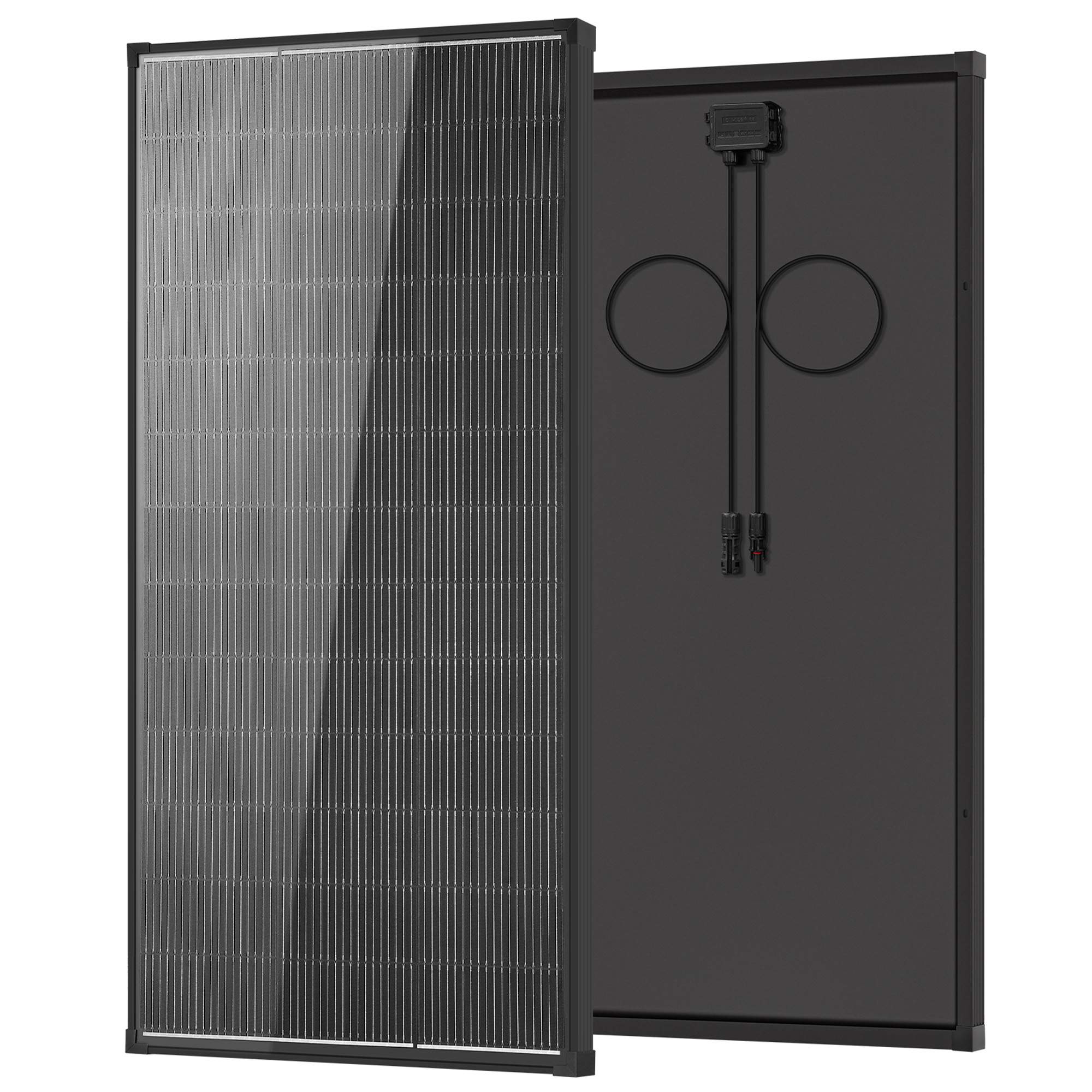 AeternaSol Solar Panels,200W/400W Solar Panel 12v n Type 18bb Solar Panel A+ Grade PV Module with IP68 Junction Box,25% Cell Efficiency 200W/400W Solar Panels for Off Grid RV Boat Rooftop Camper(200W/400W Black/)