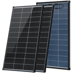 100W/200W/400W/800W/1200W/1600W N-Type Solar Panel, 12V 18BB 25.2% High-Efficiency IP68 Waterproof Solar Panels for RV, Marine, Trailer, Camper, Rooftop, Farm & Other Off-Grid Systems