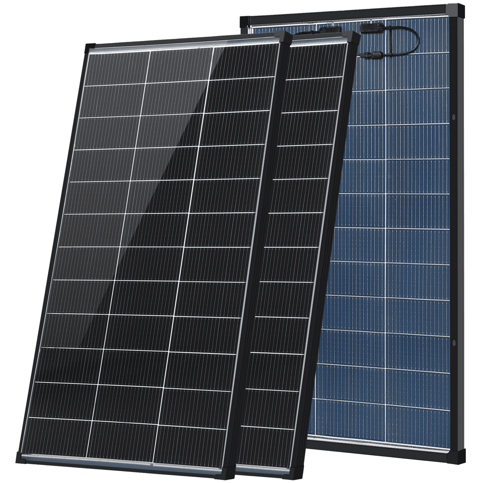 100W/200W/400W/800W/1200W/1600W N-Type Solar Panel, 12V 18BB 25.2% High-Efficiency IP68 Waterproof Solar Panels for RV, Marine, Trailer, Camper, Rooftop, Farm & Other Off-Grid Systems