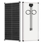 100W/200W/400W Solar Panel,N-Type 12V 18BB 25% High-Efficiency A+ Monocrystalline Cell IP68 Waterproof Solar Panel for RV Marine Boat Trailer Camper Rooftop Farm and Other Off-Grid System (Black/Silver/Bifacial)