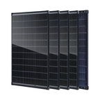 4er-Set 100W N-Typ Solarpanels, 25,6 % hocheffizientes monokristallines PV-Modul mit IP68-Anschlussdose für Wohnmobile, Camping und Zuhause