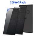 400W (200W*2) 18V Solar Panel N-Type Mono 18BB Roof RV Boat Off-Grid Battery