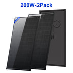 400W (200W*2) 18V Solar Panel N-Type Mono 18BB Roof RV Boat Off-Grid Battery