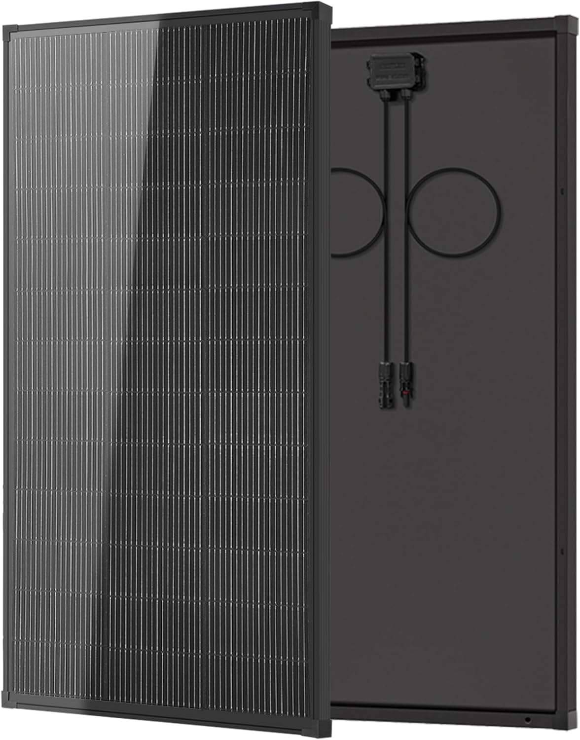 200/400 Watt Solar Panel, 18 Volt Solar Panels for RV, 25% High Efficiency N-Type 18BB PV Module Solar Charger Waterproof IP68 for 12V Battery Shed Van Camp Boat Home Farm Off-Grid(56.7"x26.4"x 1.2")