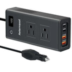 200W Car Power Inverter DC 12V to AC 110V 120V Converter Adapter Charger RV US