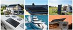 200/400 Watt Solar Panels N-Type 24 Volt 200W Solar Panel 16BB 25.6% High-Efficiency Solar Cell,IP68 24V PV Module Power Charger for Class B Van RV Marine Cabin Roof Home Farm for 12V/24V Systems