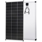 200/400 Watt Solar Panel, 18 Volt Solar Panels for RV, 25% High Efficiency N-Type 18BB PV Module Solar Charger Waterproof IP68 for 12V Battery Shed Van Camp Boat Home Farm Off-Grid(56.7"x26.4"x 1.2")